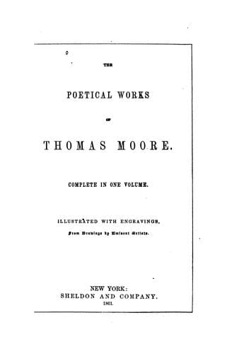 Tapa de Poetical Works