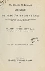 Tapa de Narratives of the beginnings of Hebrew history from the Creation to the establishment of the Hebrew Kingdom