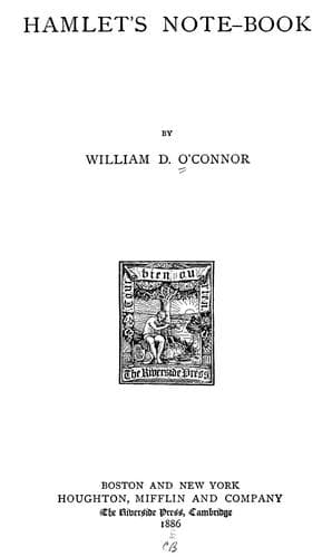 Tapa de Hamlet's note-book