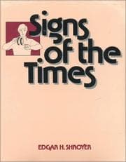 Tapa de Signs of the times