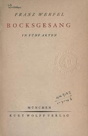 Tapa de Bocksgesang