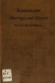 Tapa de Marriage and divorce