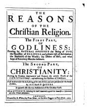 Tapa de The Reasons of the Christian Religion: The First Part, of Godliness, Proving by Natural Evidence ..