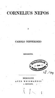 Tapa de Cornelius Nepos