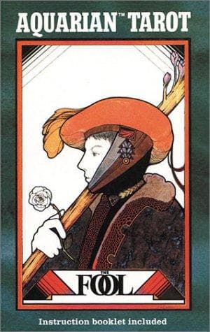 Tapa de Aquarian Tarot Deck