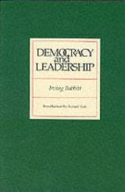 Tapa de Democracy and leadership
