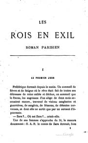 Tapa de Les rois en exile
