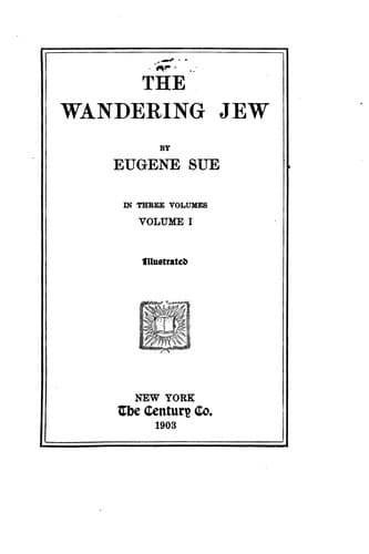 Tapa de The wandering Jew
