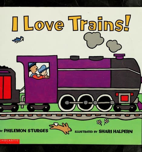 Tapa de I love trains!