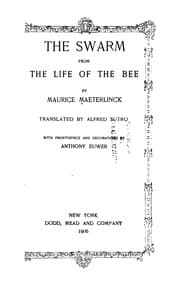 Tapa de The Swarm, from The Life of the Bee