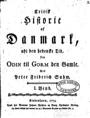 Tapa de Critisk historie af Danmark