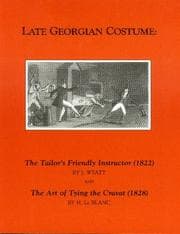 Tapa de Late Georgian Costume