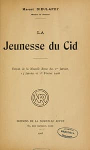 Tapa de La jeunesse du Cid