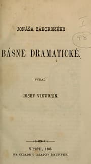 Tapa de Básne dramatické