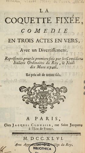 Tapa de La coquette fixée