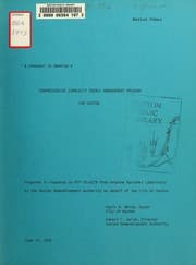 Tapa de A proposal to develop a comprehensive community energy management program for Boston