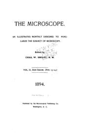 Tapa de The Microscope: An Illustrated Monthly Designed to Popularize the Subject of Microscopy
