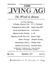 Tapa de The Living Age