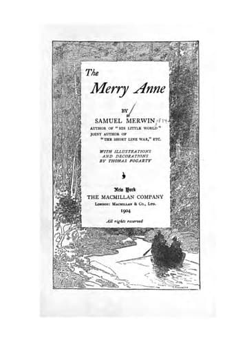 Tapa de The Merry Anne