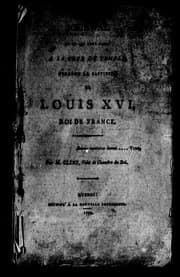Tapa de Journal de ce qui s'est passé à la tour du temple pendant la captivité de Louis XVI, roi de France