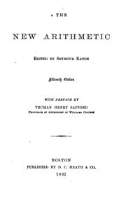 Tapa de The New Arithmetic