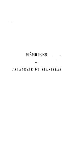 Tapa de Mémoires