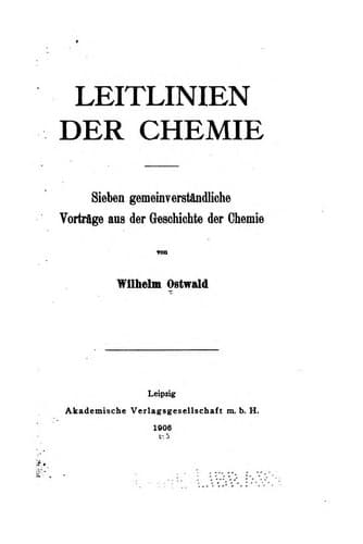 Tapa de Leitlinien der Chemie