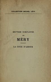 Tapa de La cour d'amour