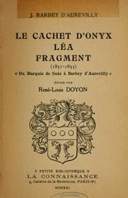 Tapa de Le cachet d'Onyx