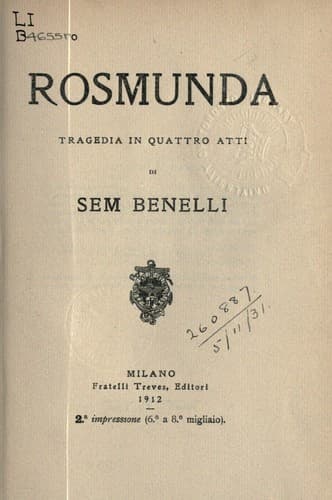 Tapa de Rosmunda