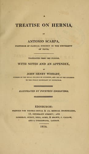 Tapa de A treatise on hernia