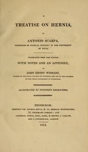Tapa de A treatise on hernia