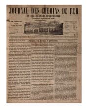 Tapa de Journal des chemins de fer
