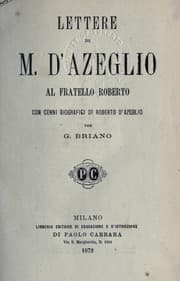 Tapa de Lettere al fratello Roberto