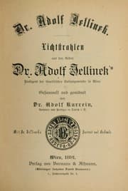 Tapa de Lichtstrahlen aus den reden dr. Adolf Jellinek's Predigers der israelitischen Cultursgemeinde in Wien