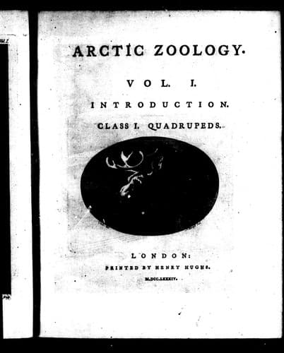 Tapa de Arctic zoology