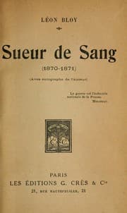 Tapa de Sueur de sang
