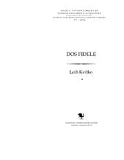 Tapa de Dos fidele
