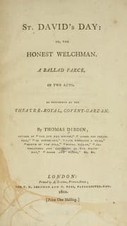 Tapa de St. David's day, or, The honest Welchman