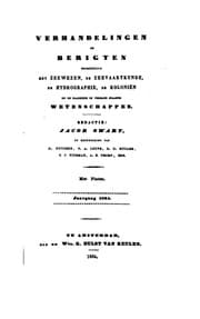Tapa de Verhandelingen en berigten betrekkelijk het zeewezen en de zeevaartkunde: 1841, 1843-70