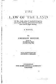 Tapa de The law of the land