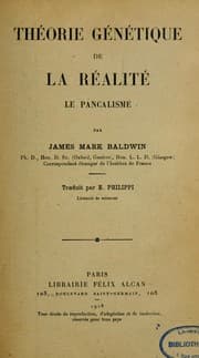 Tapa de Théorie génétique de la réalité