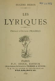 Tapa de Les lyriques