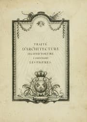 Tapa de Traité d'architecture