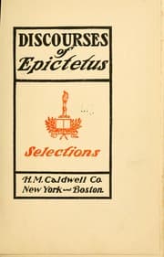Tapa de Discourse of Epictetus