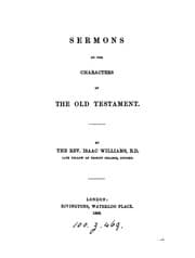 Tapa de Sermons on the Characters of the Old Testament