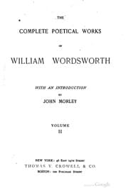 Tapa de The Complete Poetical Works of William Wordsworth: With an Introduction