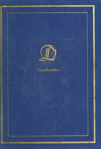 Tapa de Charakteristiken