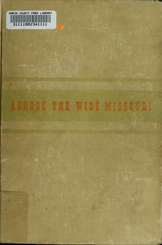 Tapa de Across the wide Missouri