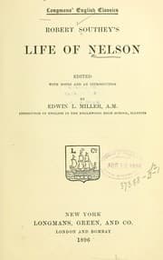 Tapa de Robert Southey's Life of Nelson